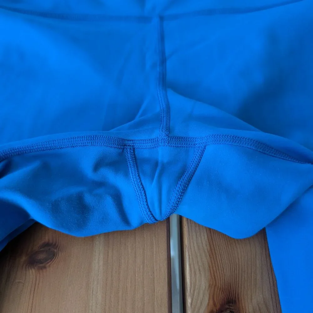 lululemon athletica Bright Blue Capri Leggings
